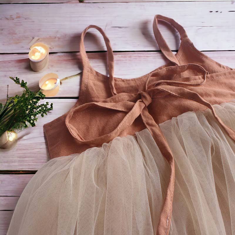 Robe en tulle de lin biologique Annie & Charles®