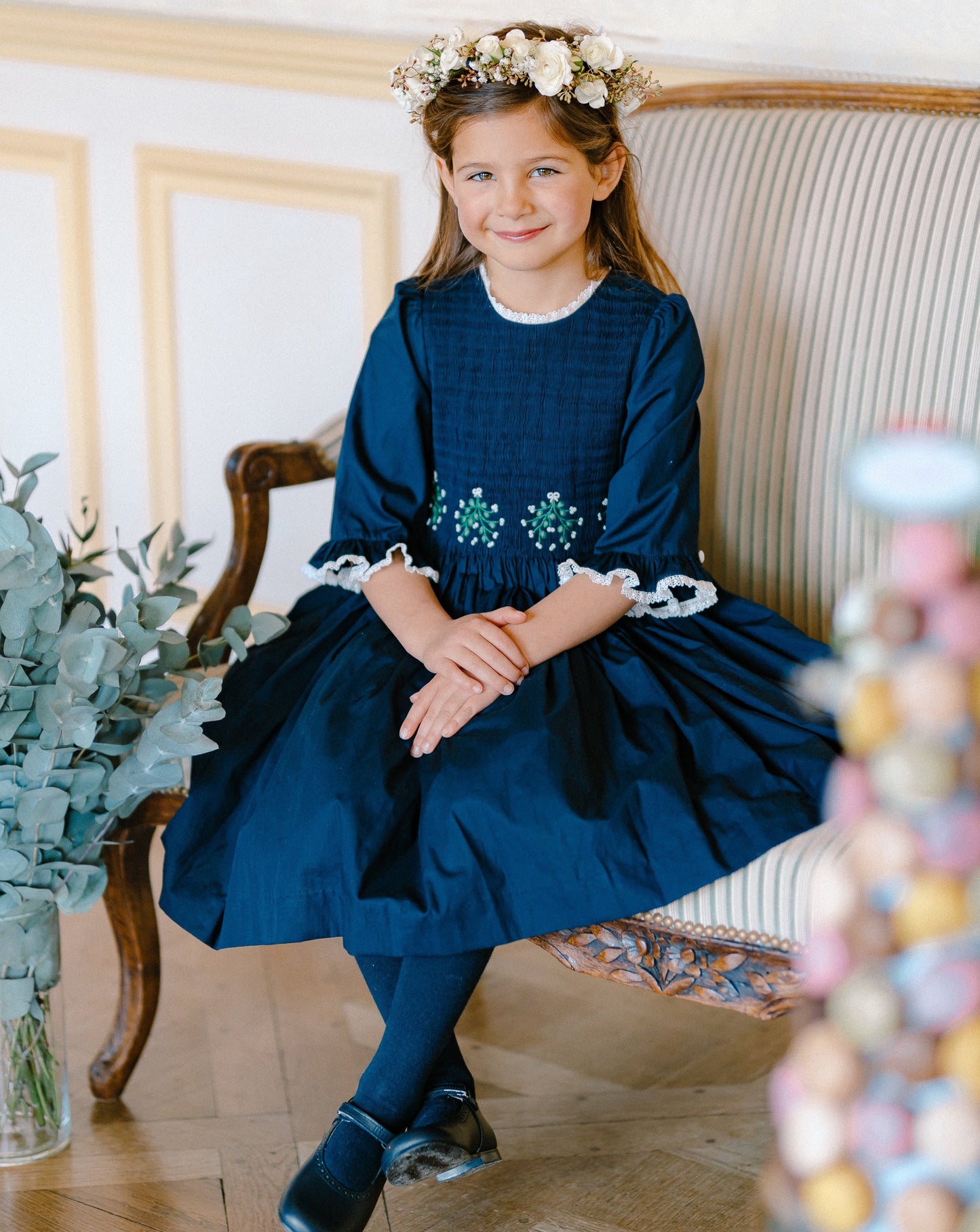 Diana Bleu foncé 7 ans - Antoinette Paris