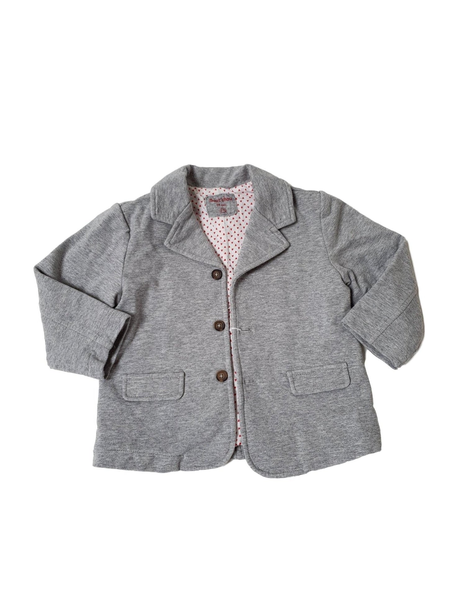 Blazer gris - 18 Mois - Boutchou - Tinokai