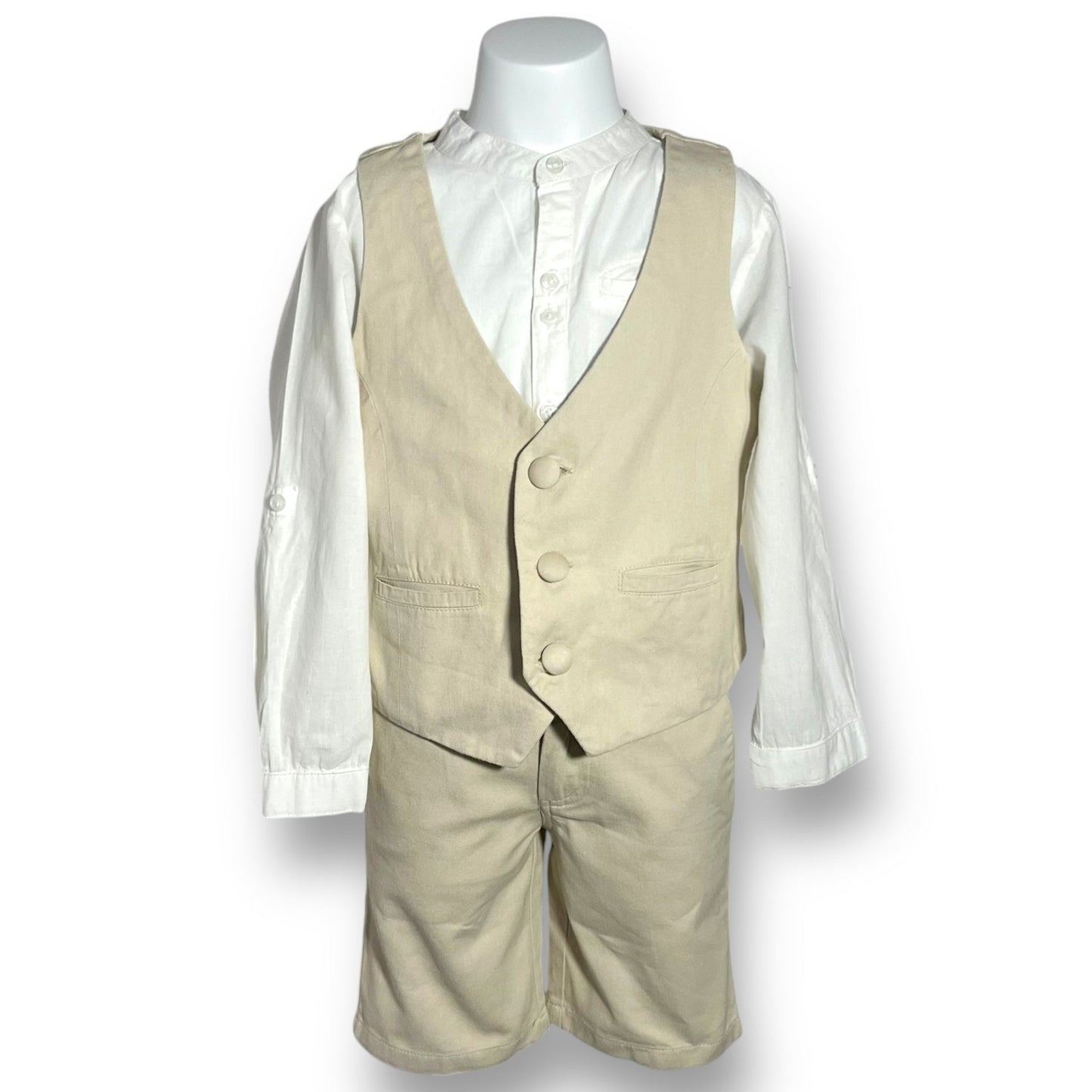 Ensemble Gilet, Chemise & Short Les Petits Inclassables - Tinokai