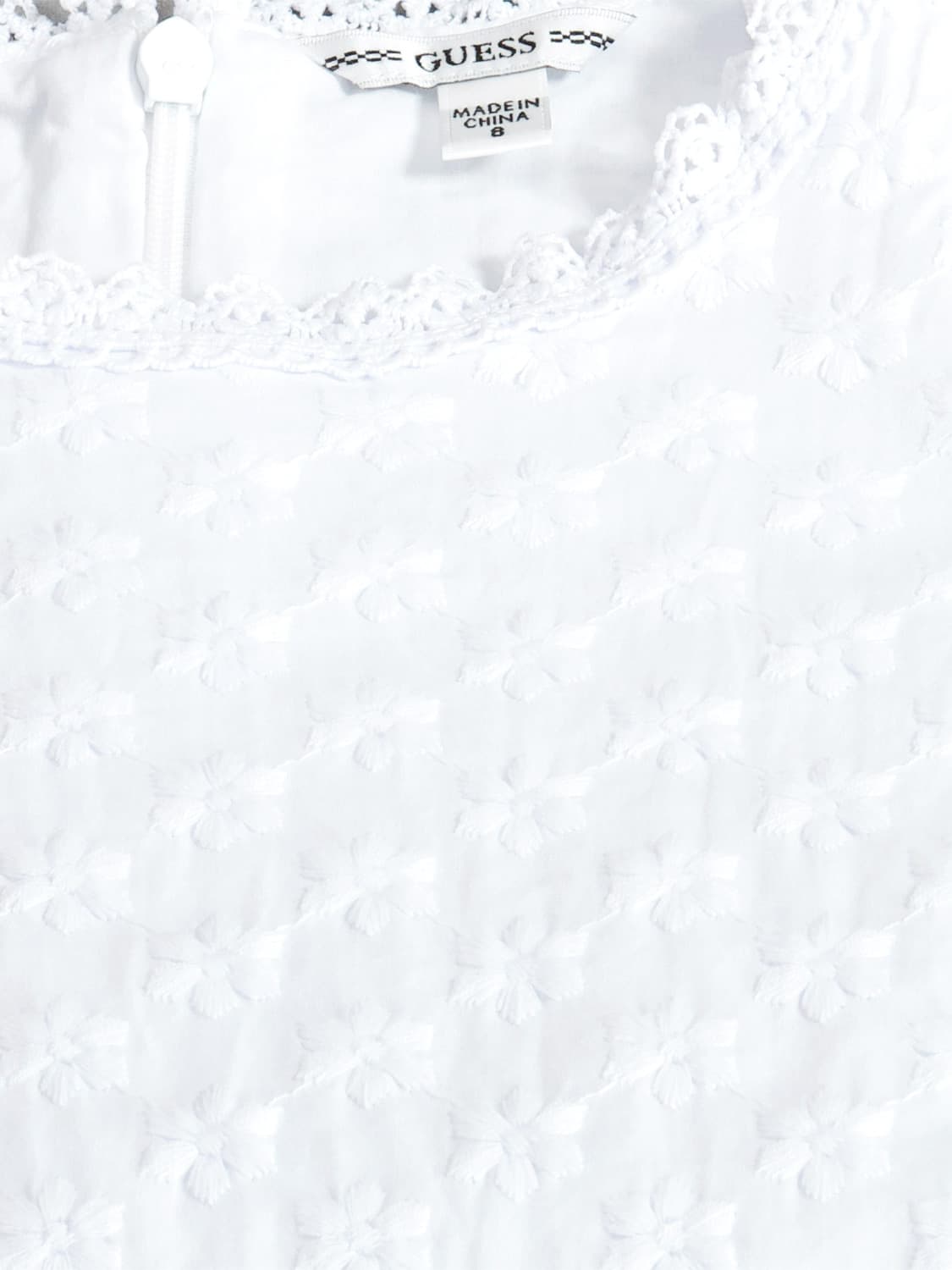 Guess - Robe blanche - 4 Ans - Tinokai