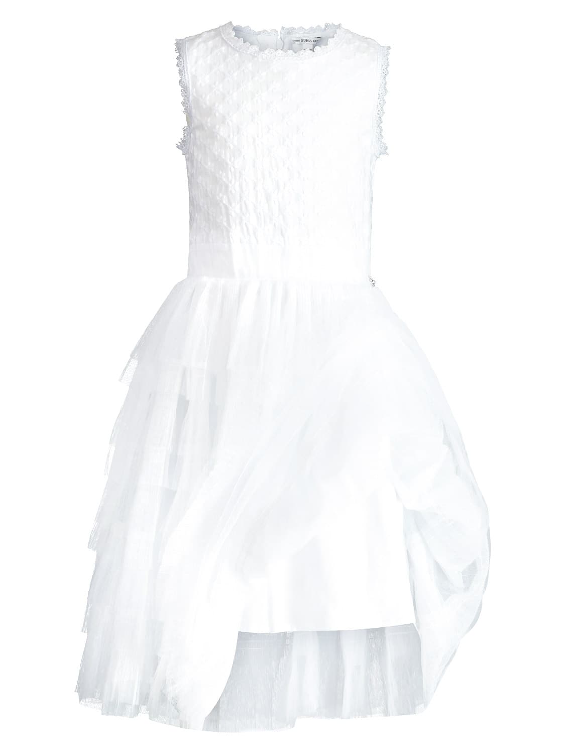 Guess - Robe blanche - 4 Ans - Tinokai