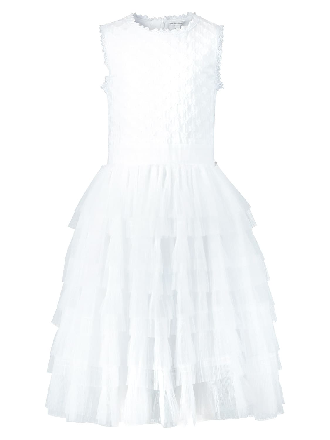 Guess - Robe blanche - 4 Ans - Tinokai