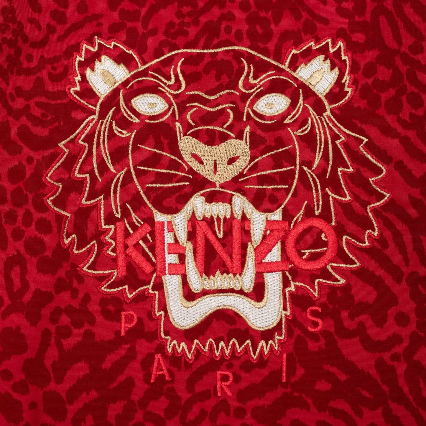 Kids Robe Imprimée Manches Longues Seconde Main 05a - Kenzo - Tinokai