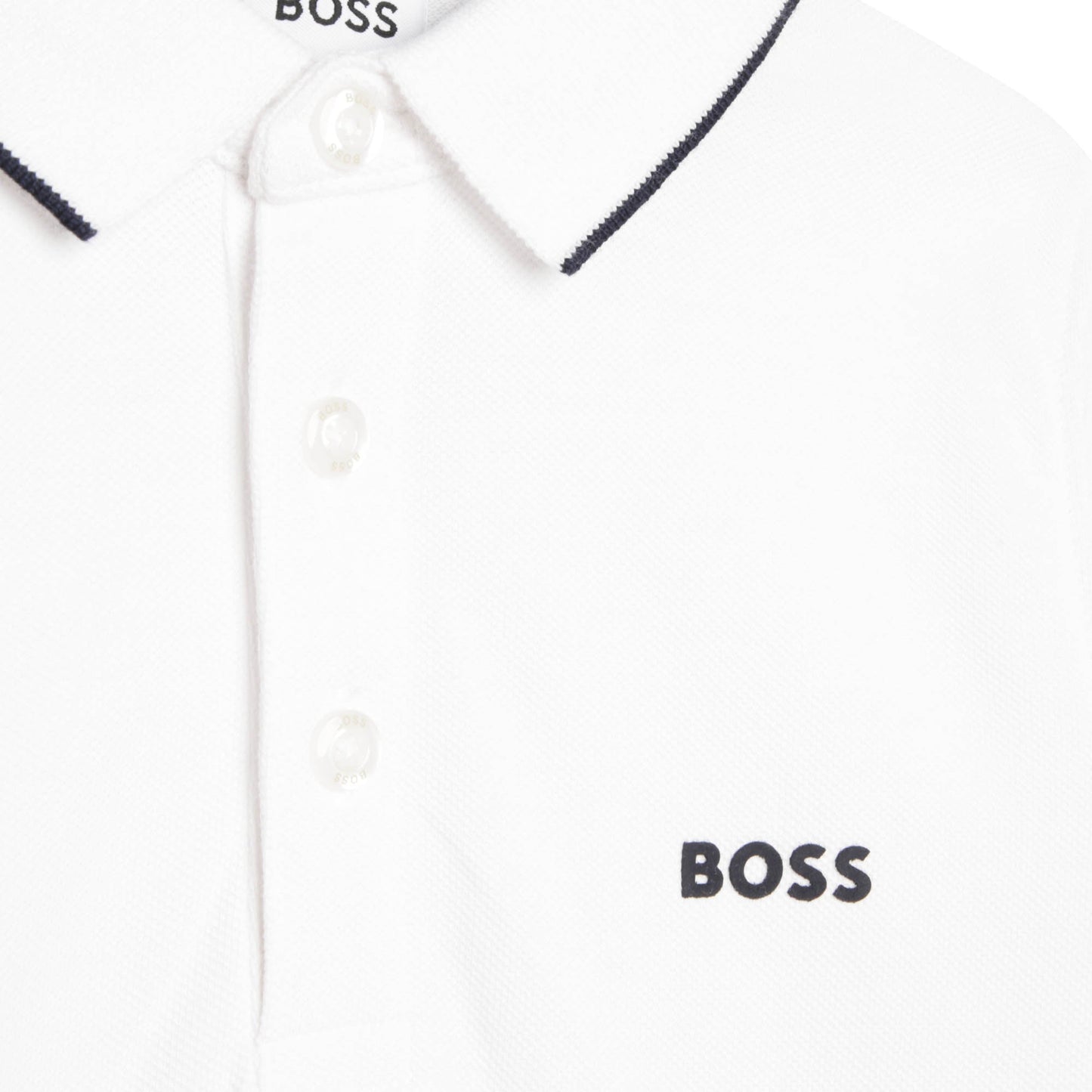 Polo En Coton Piqué 6 ans - Boss - Tinokai