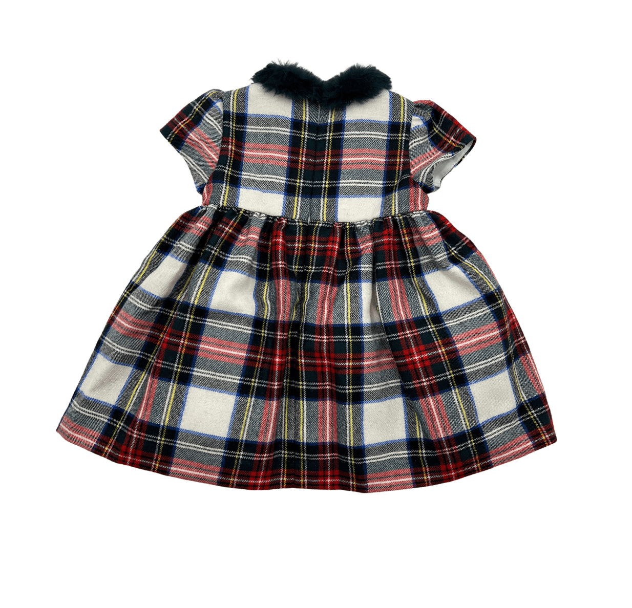 Robe À Carreaux En Laine - 1 An - Il Gufo - Tinokai