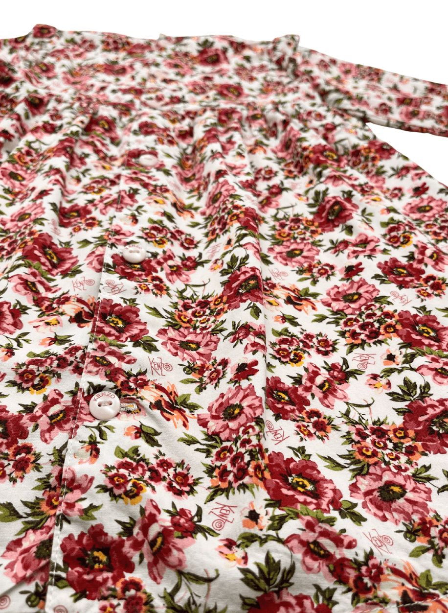 Robe À Fleurs - 2 Ans - Kenzo - Tinokai