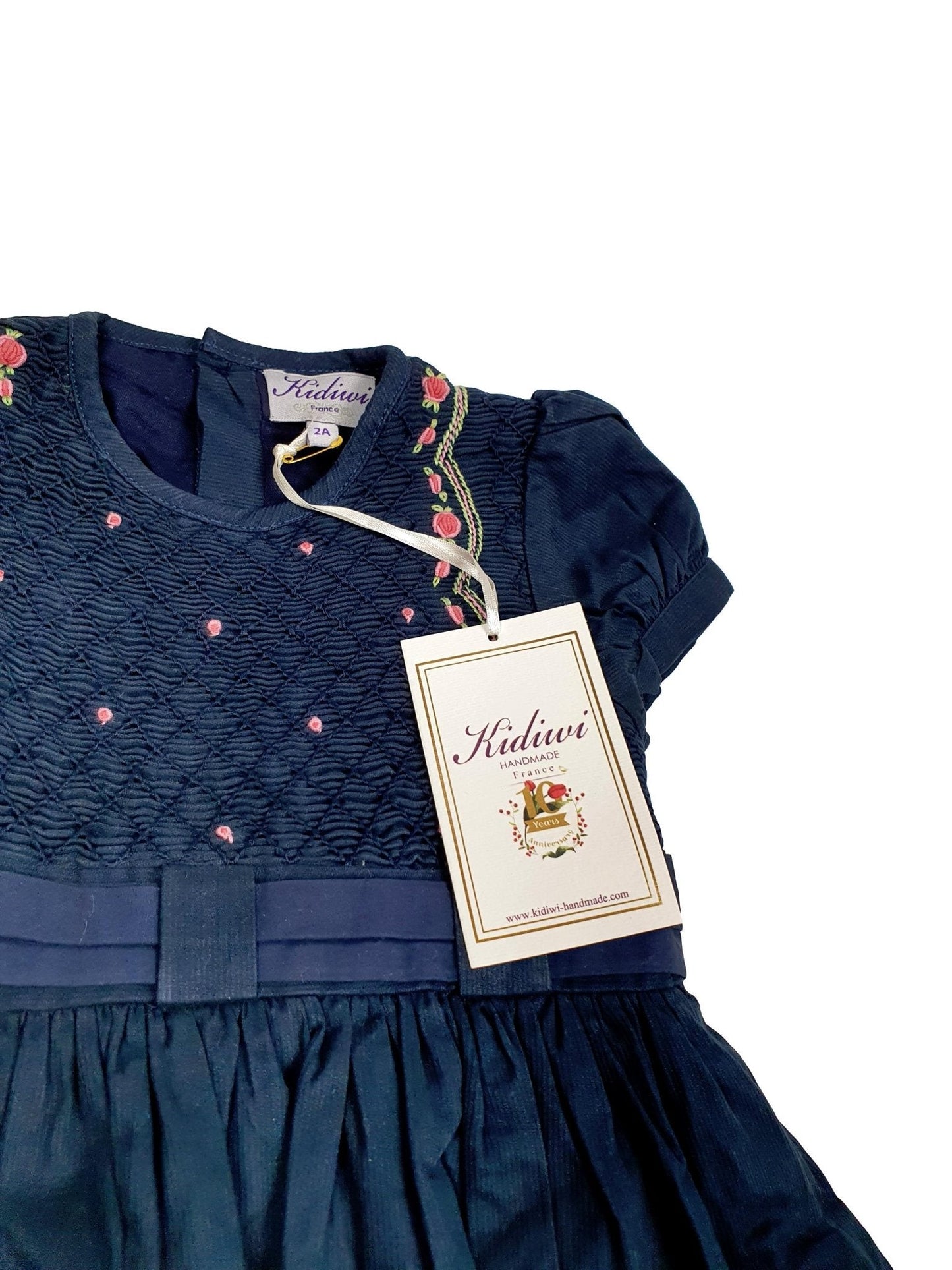 Robe à smocks - 2 Ans - Kidiwi - Tinokai
