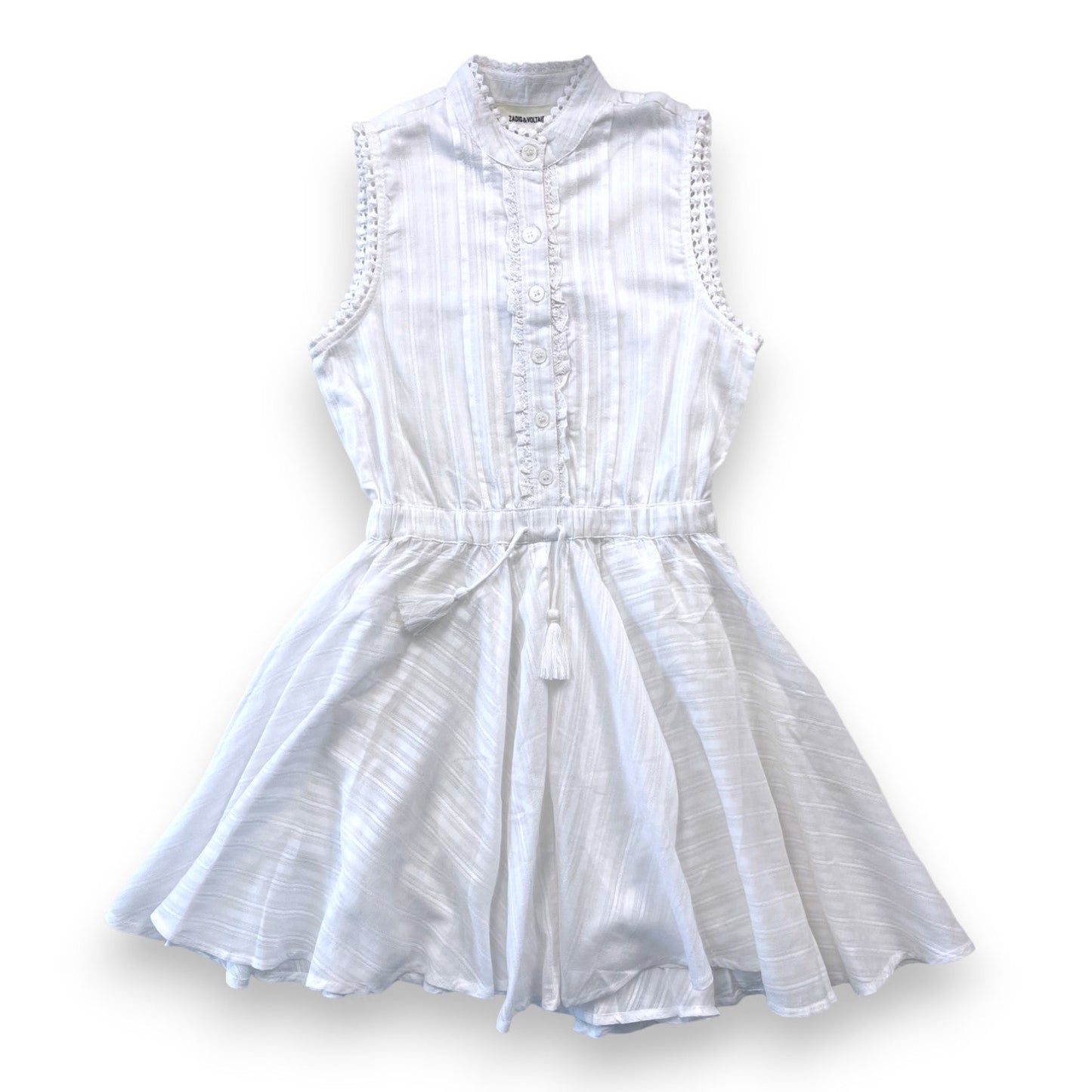 Robe blanche - 6 ans - Zadig & Voltaire - Tinokai