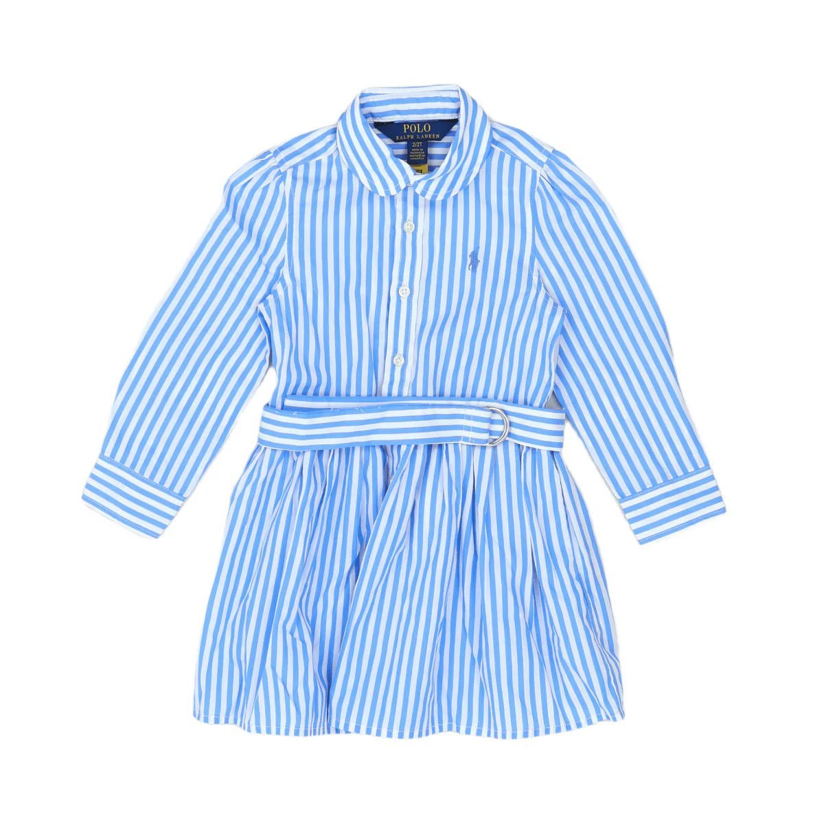 Robe blanche et bleu - 24 mois - Ralph Lauren - Tinokai
