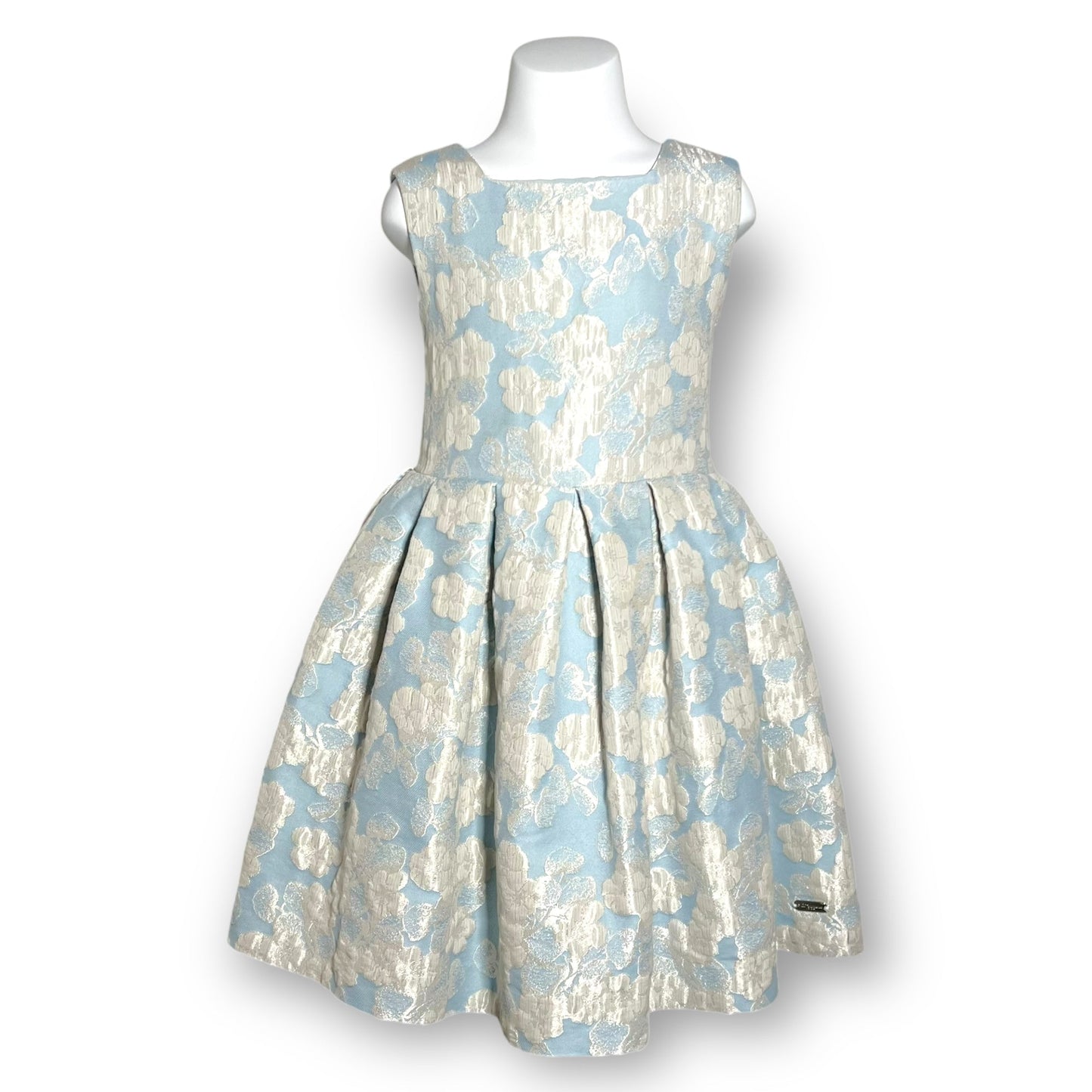 Robe Bleu à Motifs Pili Carrera - Tinokai