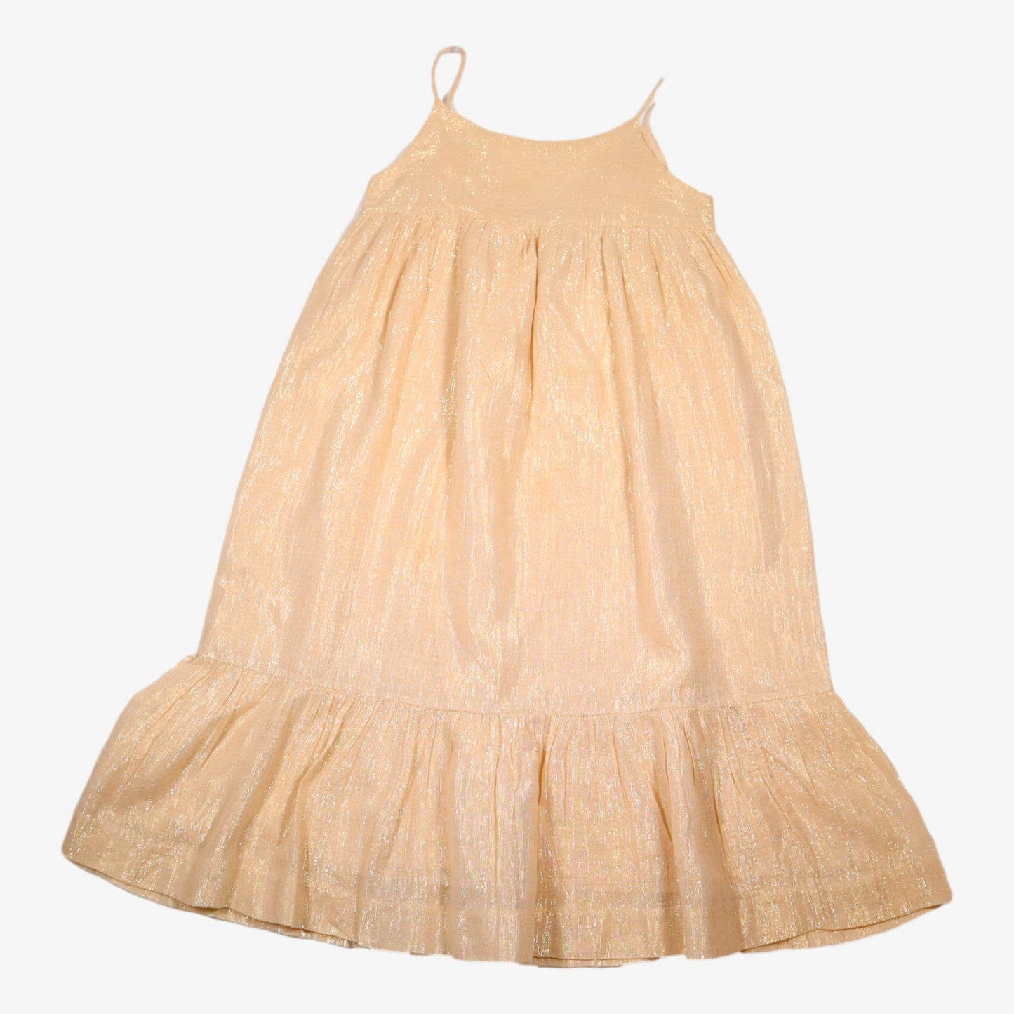 Robe Champagne Fils Dorés - 8 Ans - Bonpoint - Tinokai