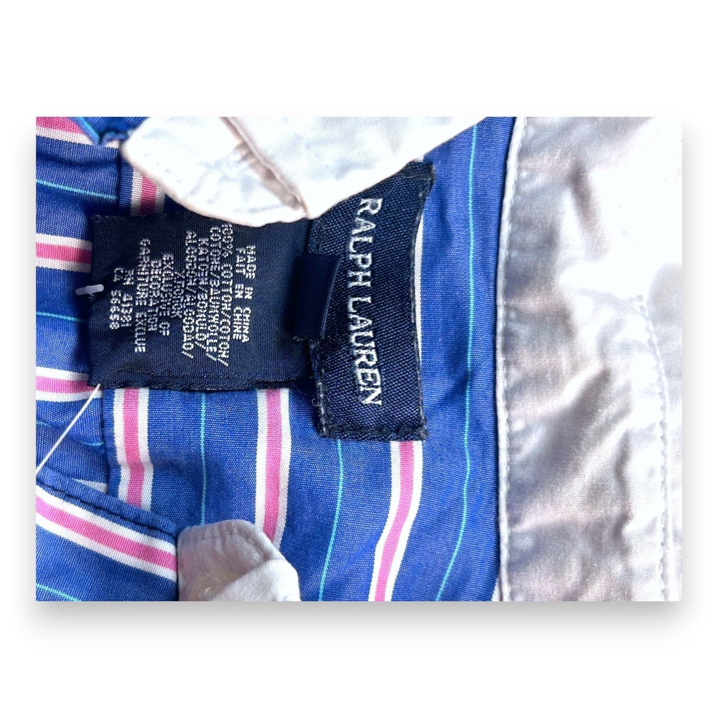 Robe Chemise Bleu - 7 ans - Ralph Lauren - Tinokai