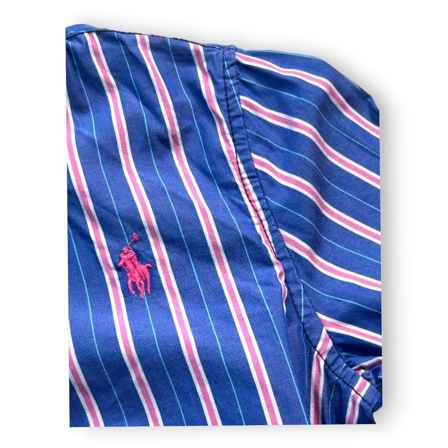 Robe Chemise Bleu - 7 ans - Ralph Lauren - Tinokai