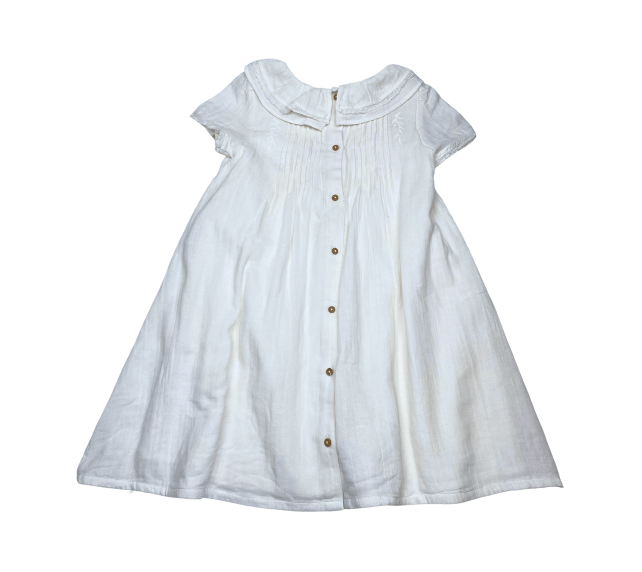 Robe De Cérémonie Brodée - 4 Ans - Laure De Sagasan X Monoprix - Tinokai