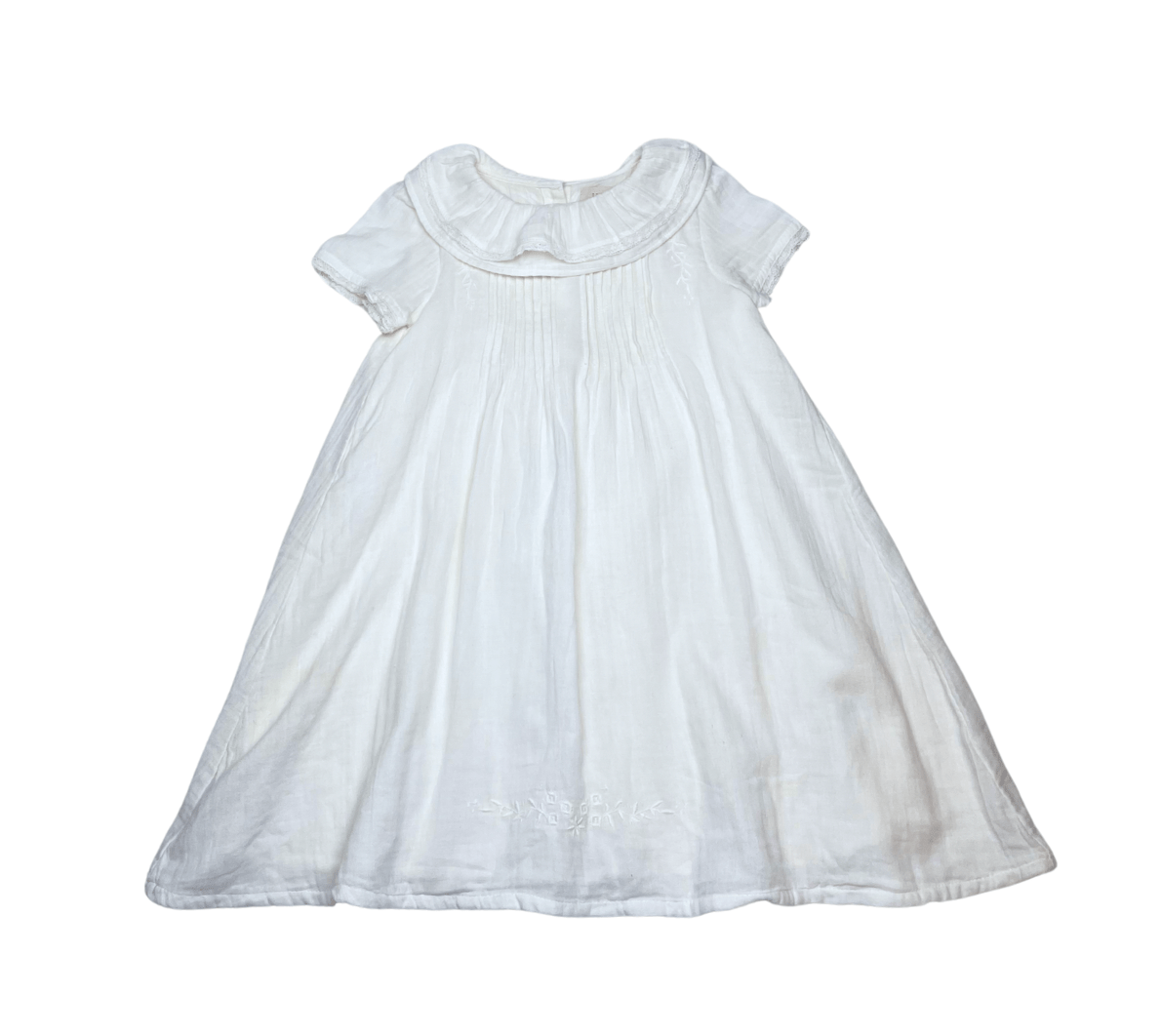 Robe De Cérémonie Brodée - 4 Ans - Laure De Sagasan X Monoprix - Tinokai
