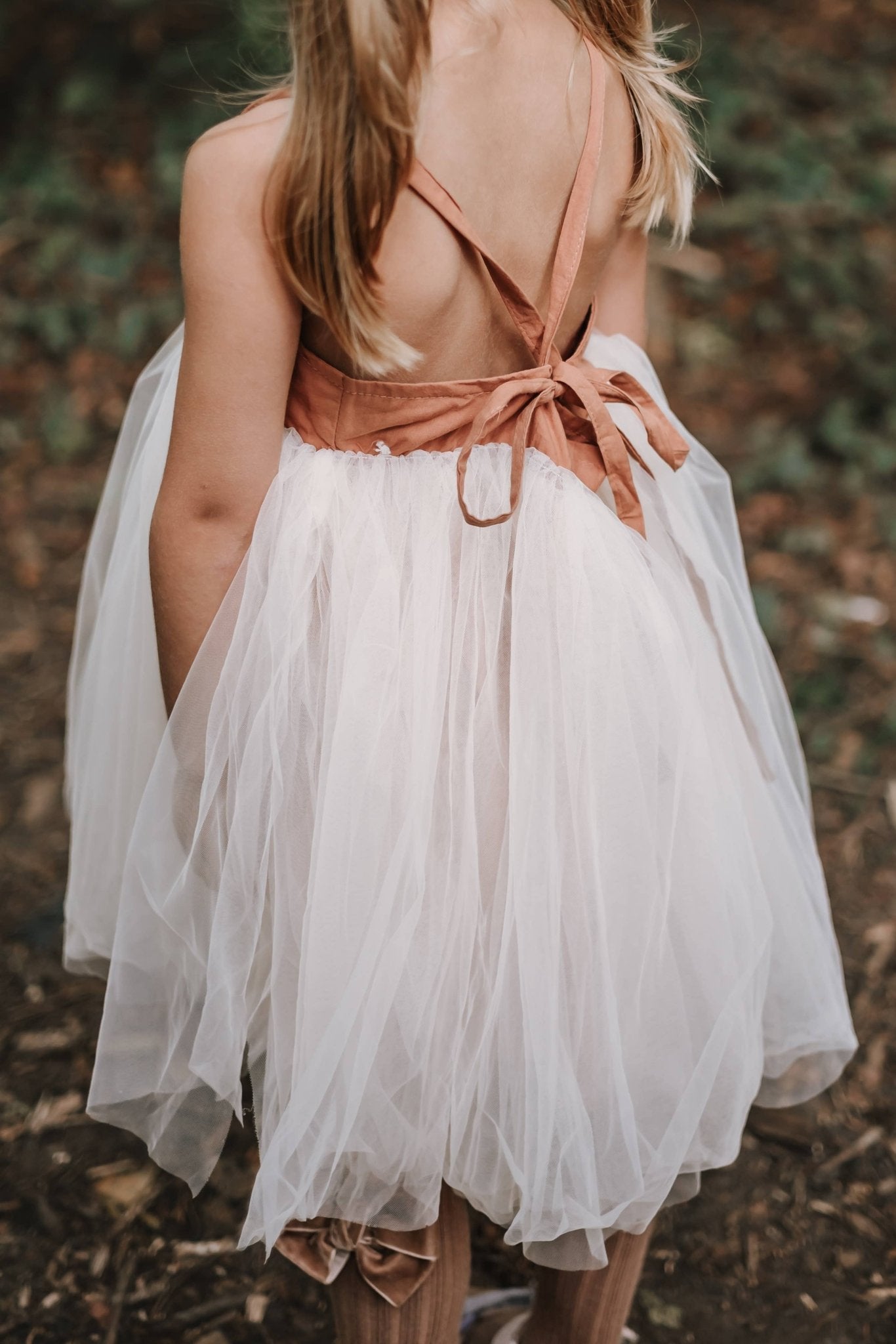 Robe en tulle de lin biologique Annie & Charles® - Tinokai