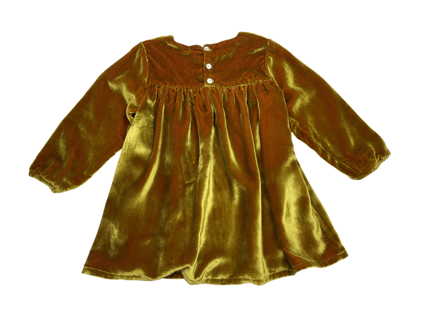 Robe En Velours - 2 Ans - Majique Paris - Tinokai