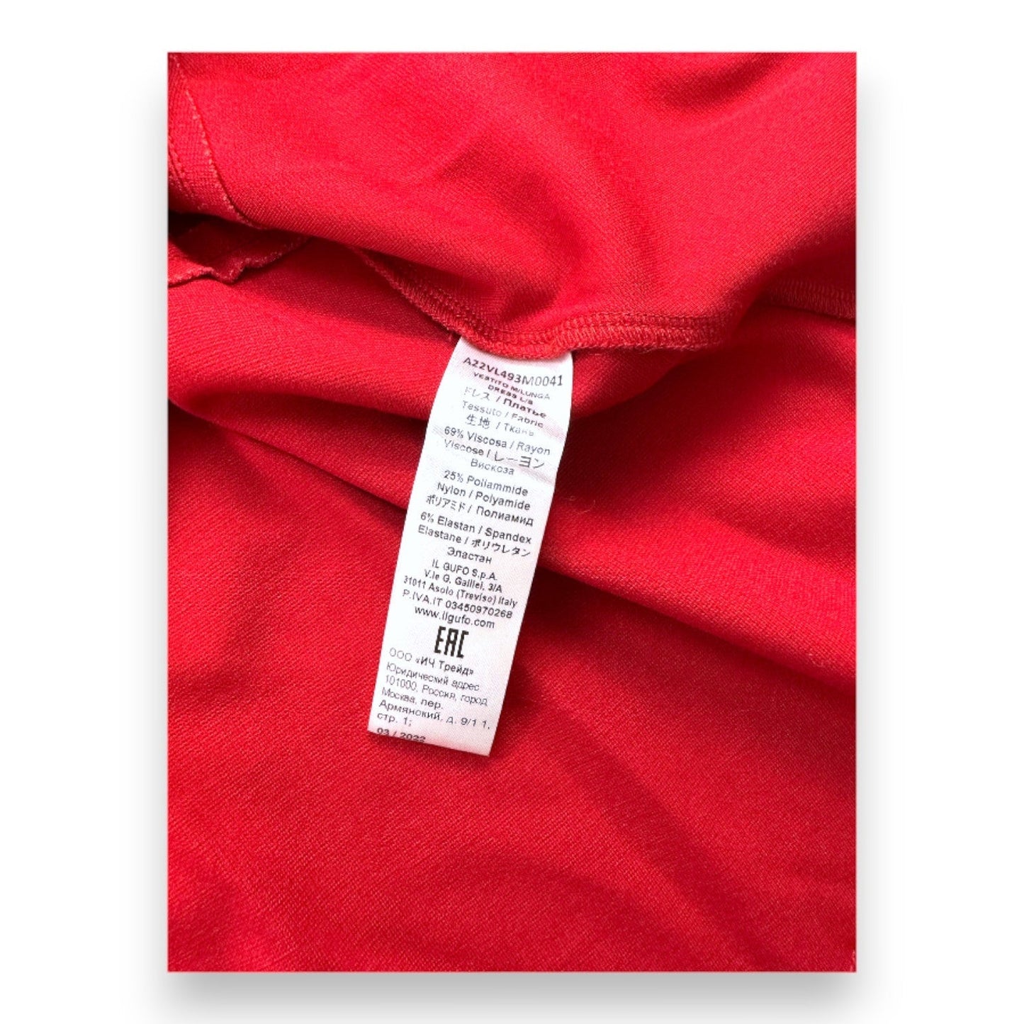 Robe Évasée Rouge - 8 Ans - Il Gufo - Tinokai