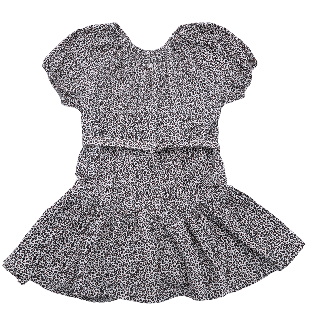 Robe Léopard - 8 Ans - Tocoto Vintage - Tinokai