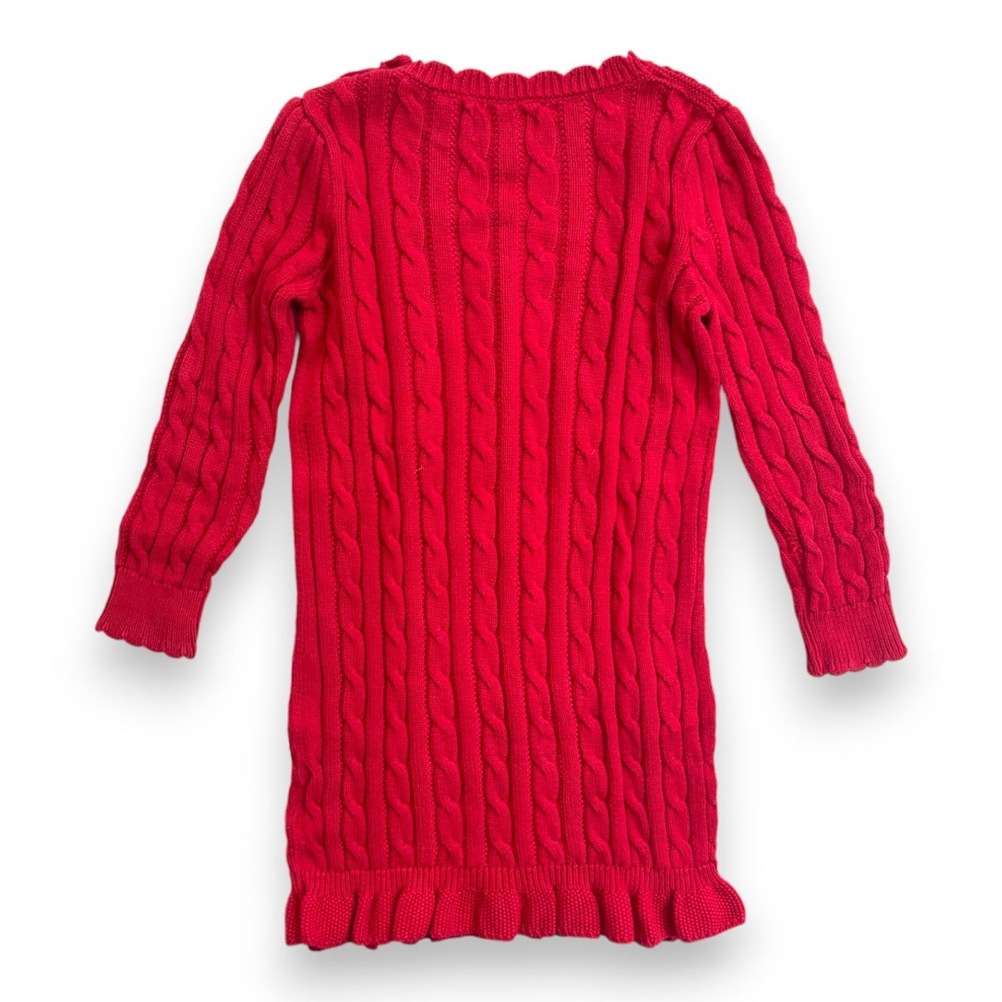 Robe Torsadée Rouge - 5 Ans - Ralph Lauren - Tinokai