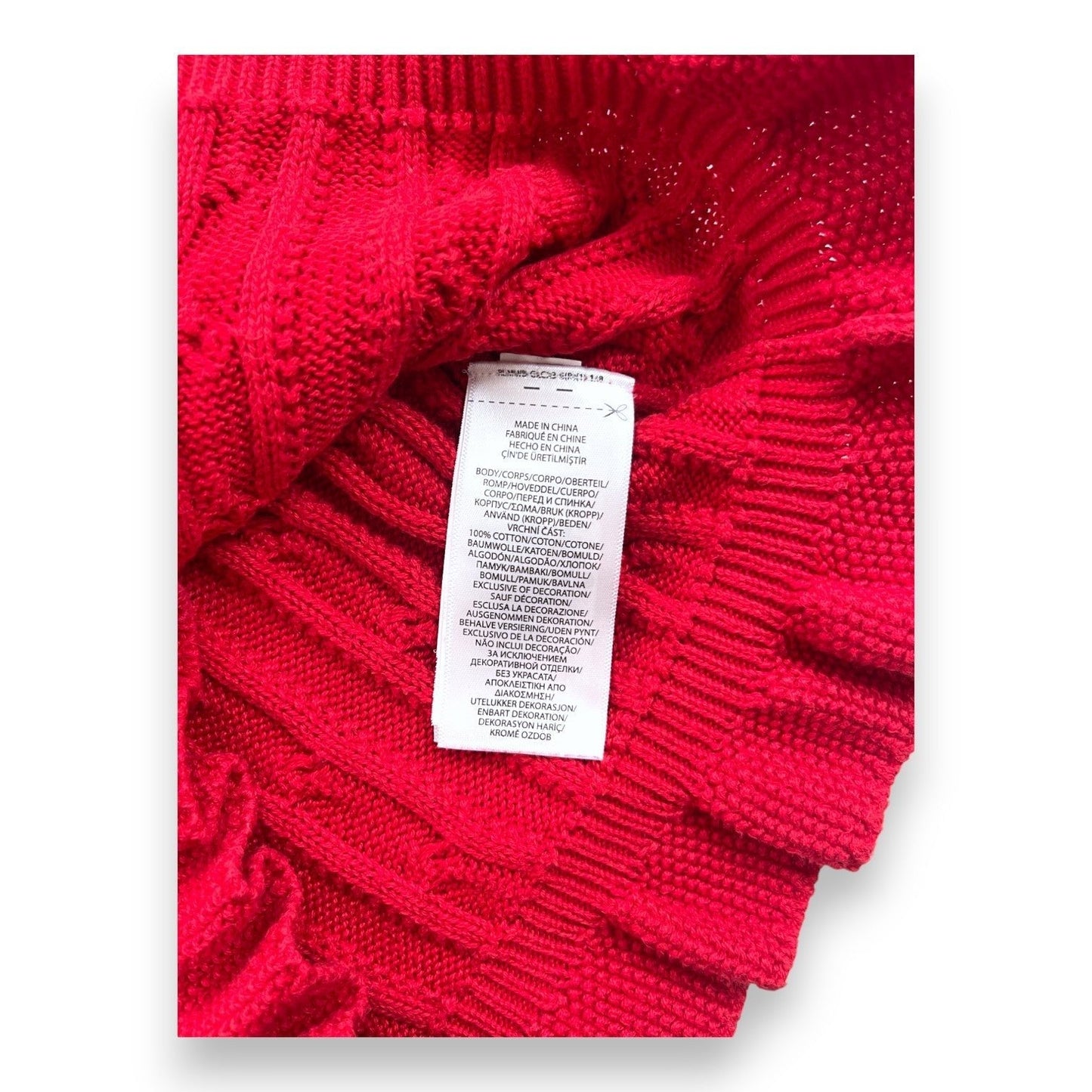 Robe Torsadée Rouge - 5 Ans - Ralph Lauren - Tinokai