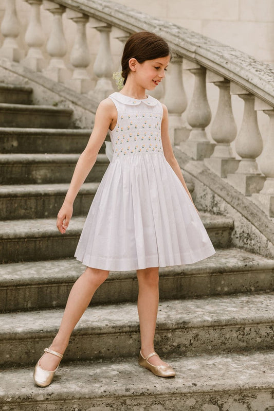 Robe Lily White 7 ans - Antoinette Paris