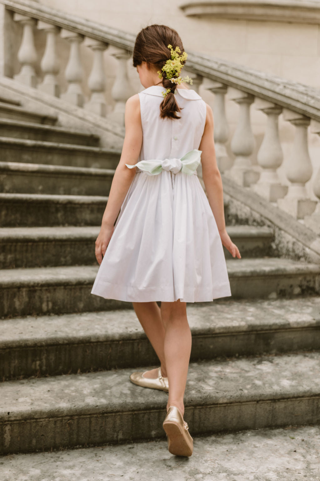 Robe Lily White 7 ans - Antoinette Paris