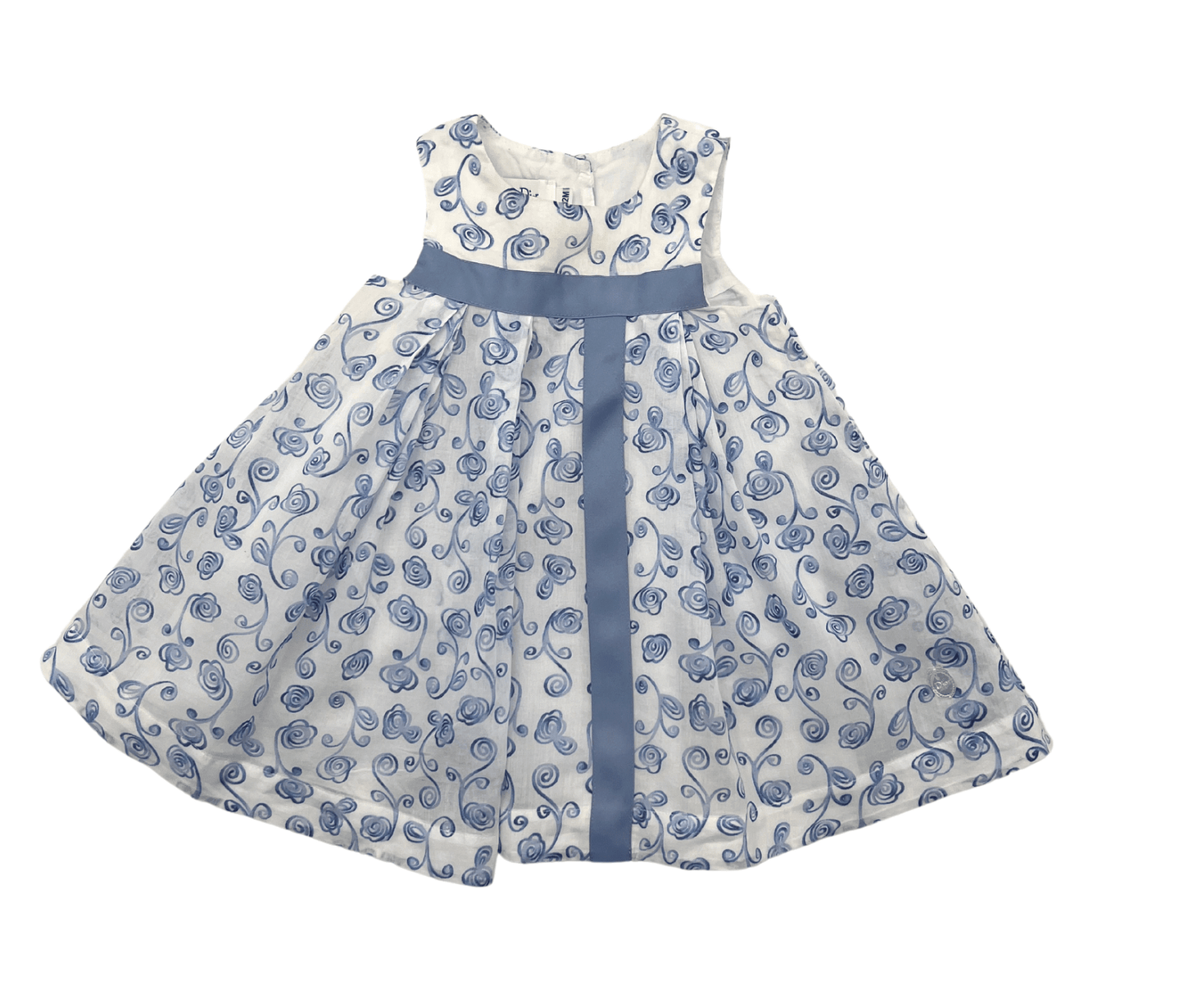 Baby Dior - Robe De Cérémonie À Fleurs - 1 An - Tinokai