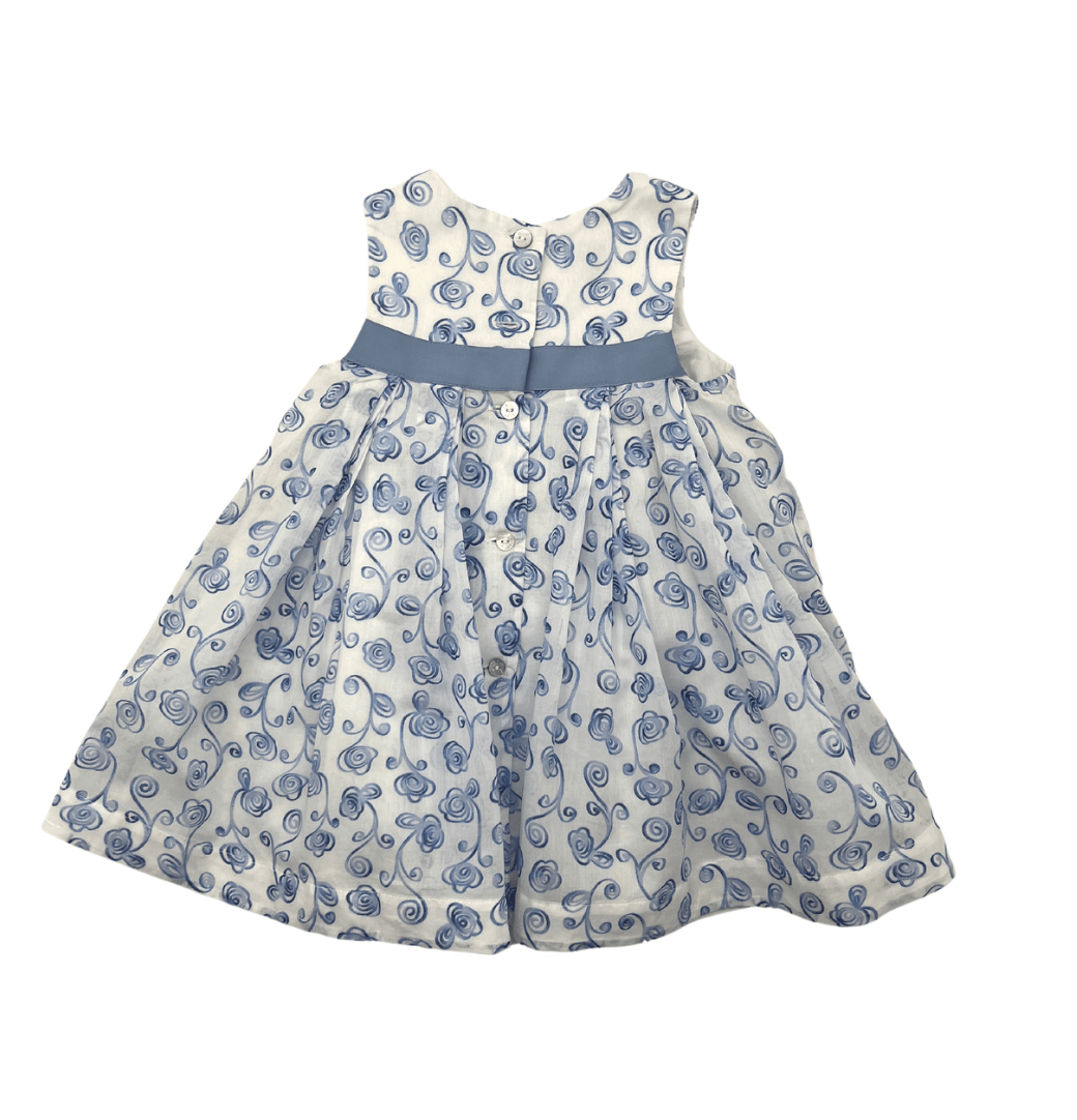 Baby Dior - Robe De Cérémonie À Fleurs - 1 An - Tinokai