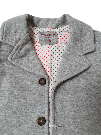 Blazer gris - 18 Mois - Boutchou - Tinokai
