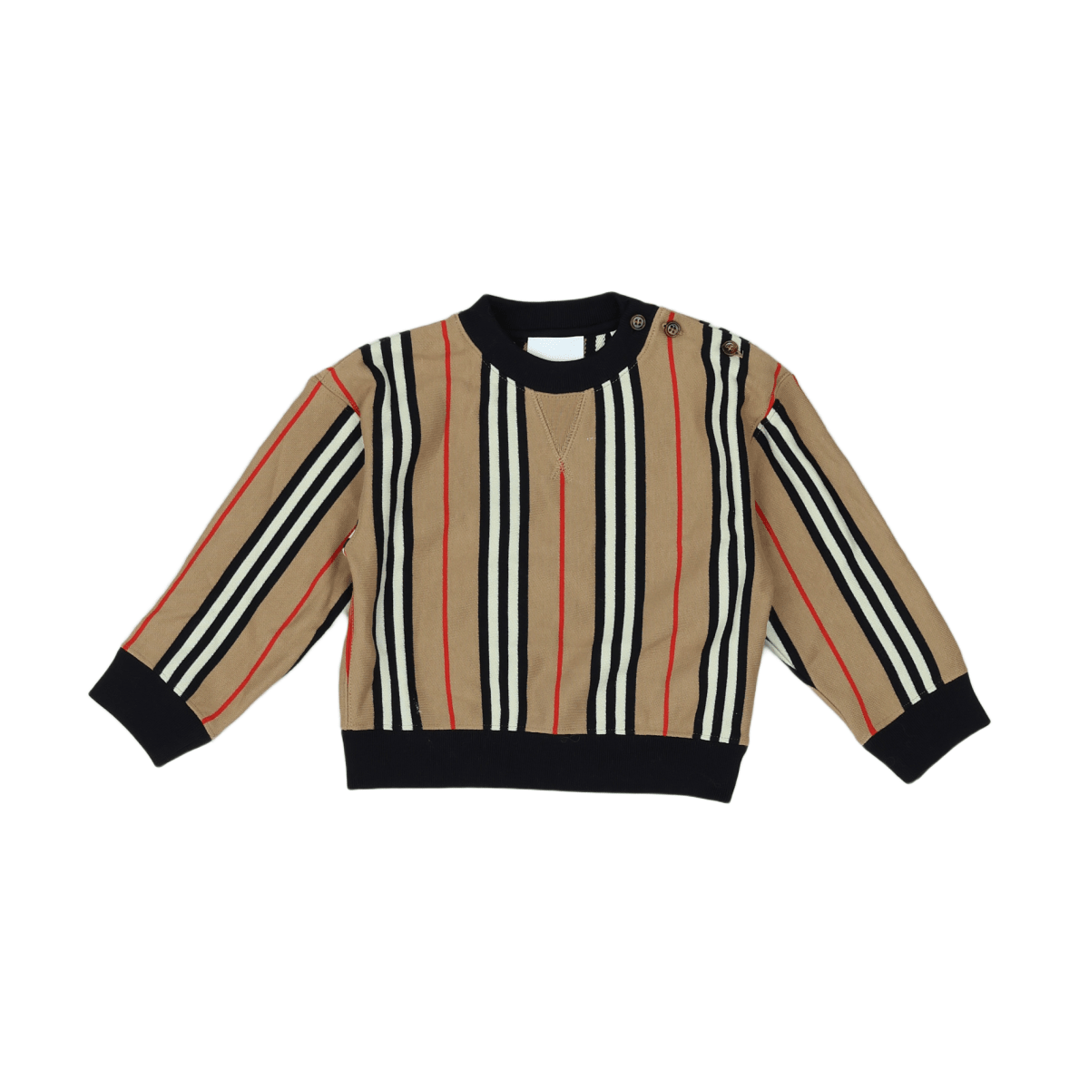 Burberry - Pull - Noir, Beige - 24 Mois - Tinokai