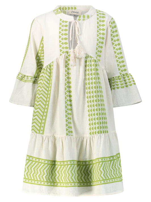 Dixie - Robe verte - 6 Ans - Tinokai