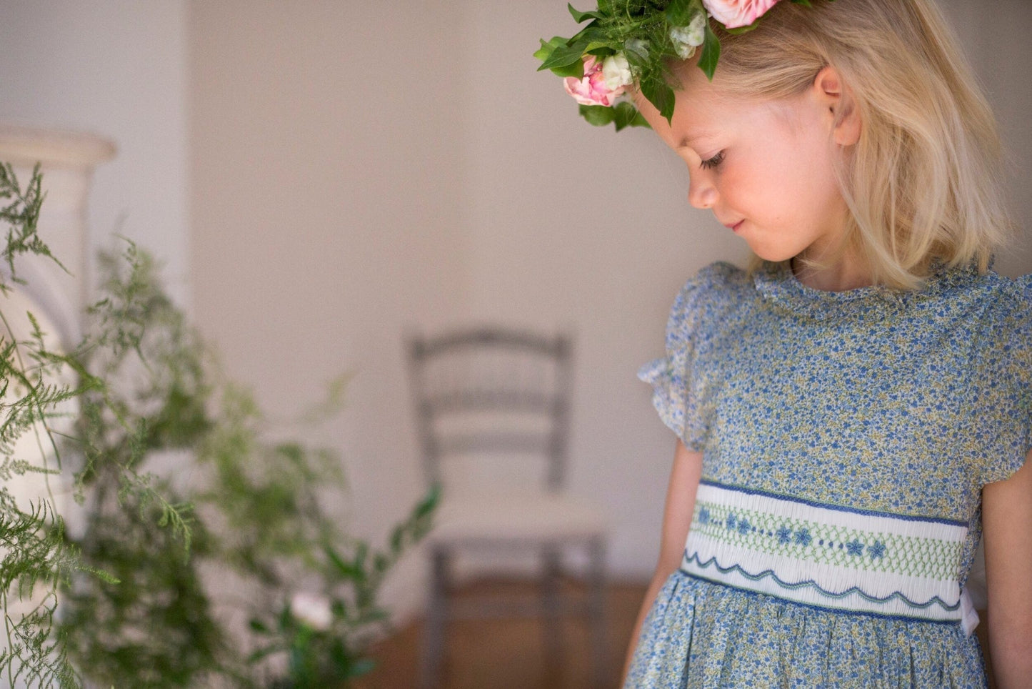 Fresia Blue 6 ans Antoinette Paris - Tinokai