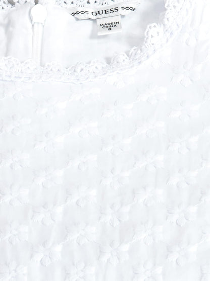 Guess - Robe blanche - 4 Ans - Tinokai