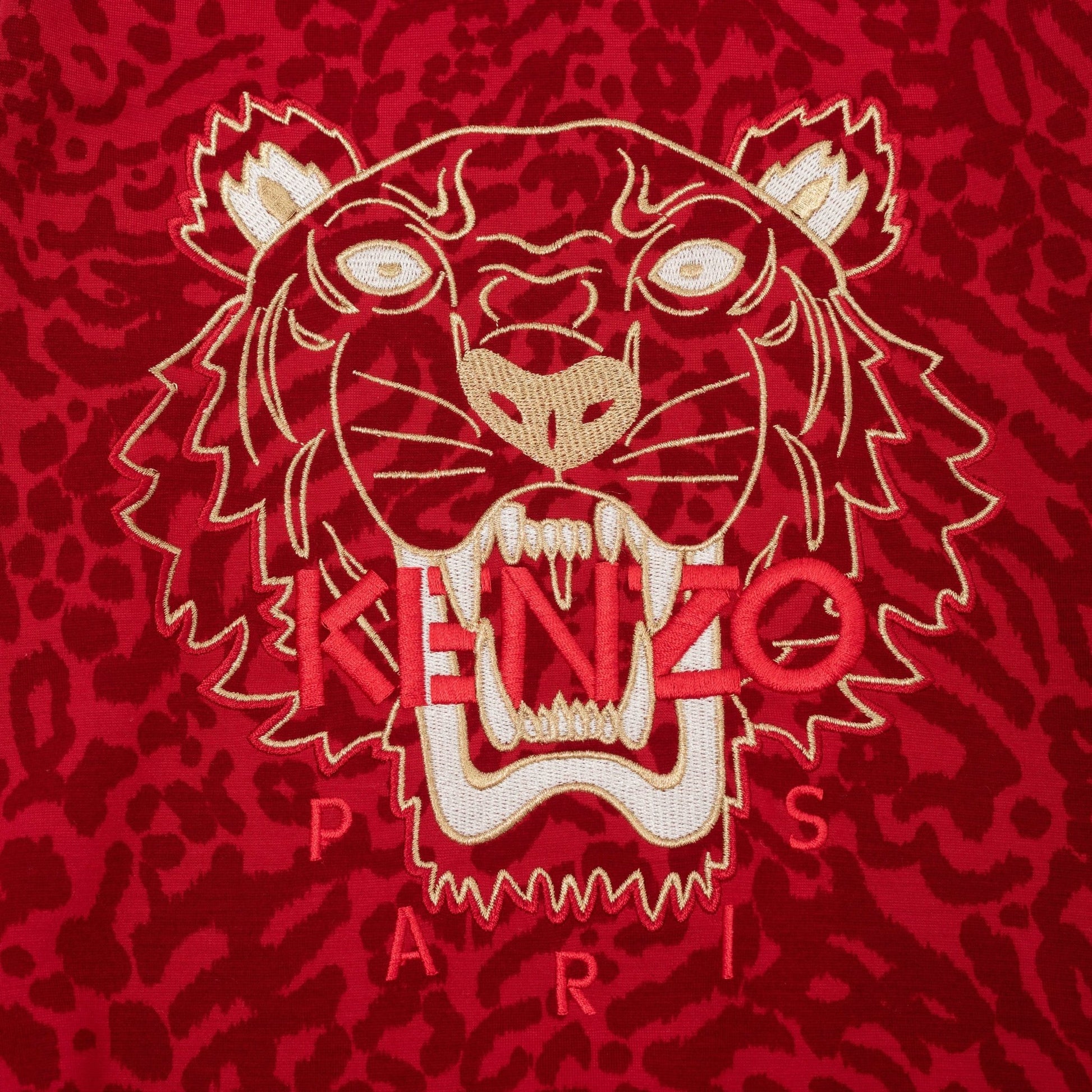 Kids Robe Imprimée Manches Longues Seconde Main 05a - Kenzo - Tinokai
