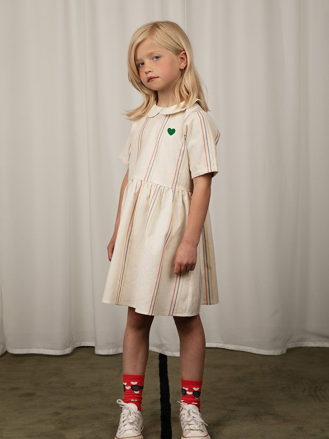 Mini Rodini - Robe Ivoire - Tinokai