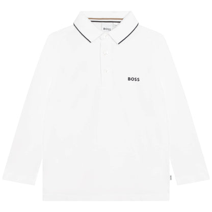 Polo En Coton Piqué 6 ans - Boss - Tinokai