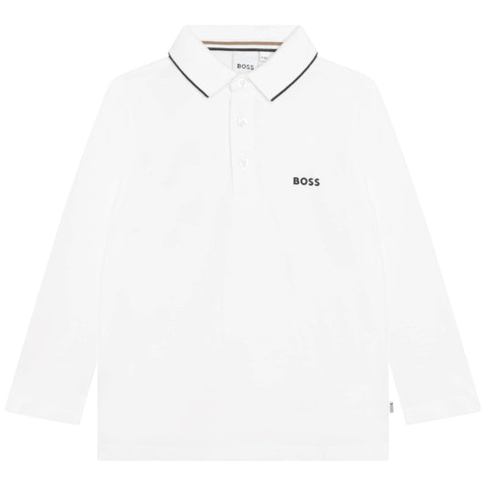 Polo En Coton Piqué 6 ans - Boss - Tinokai