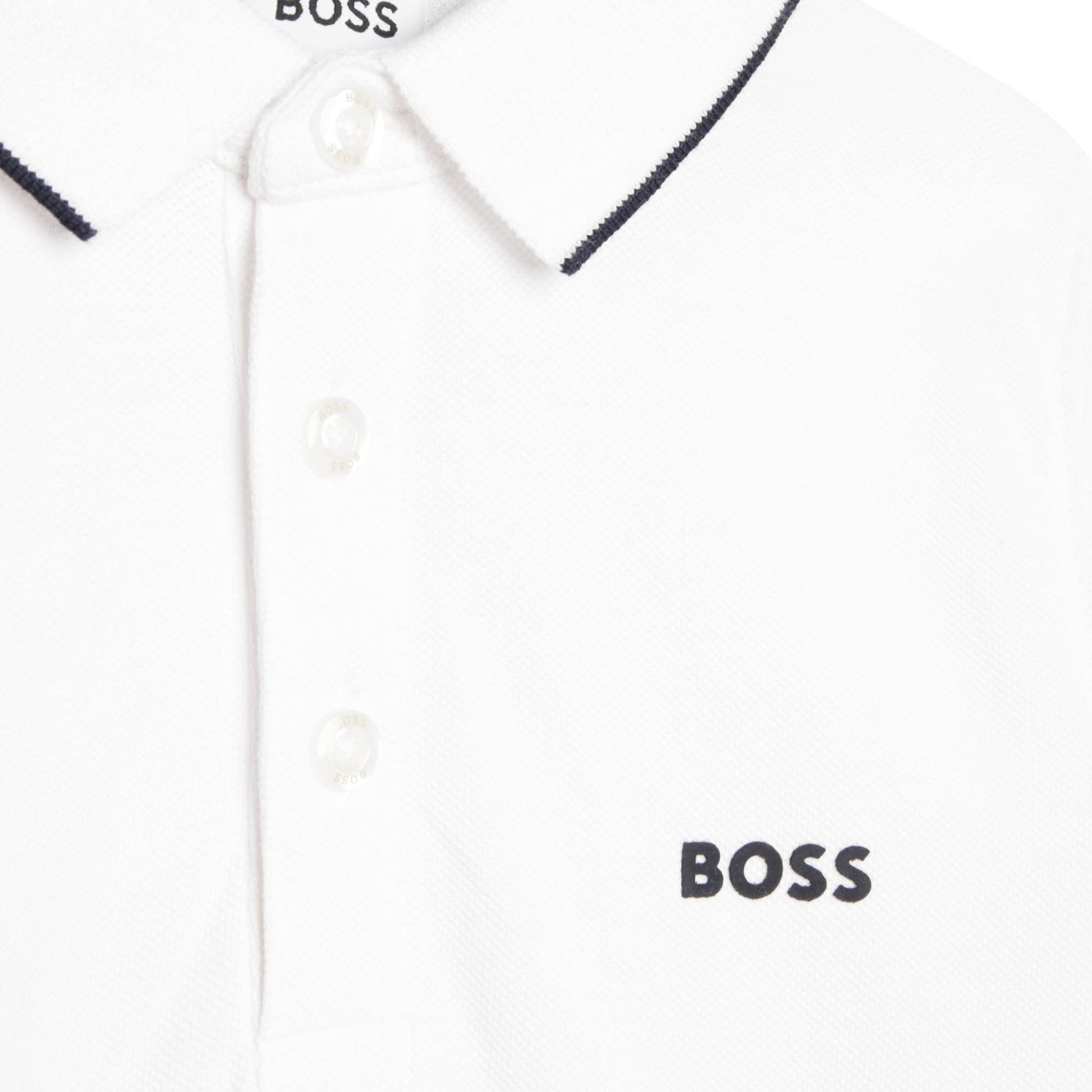 Polo En Coton Piqué 6 ans - Boss - Tinokai