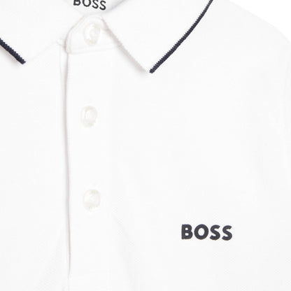 Polo En Coton Piqué 6 ans - Boss - Tinokai