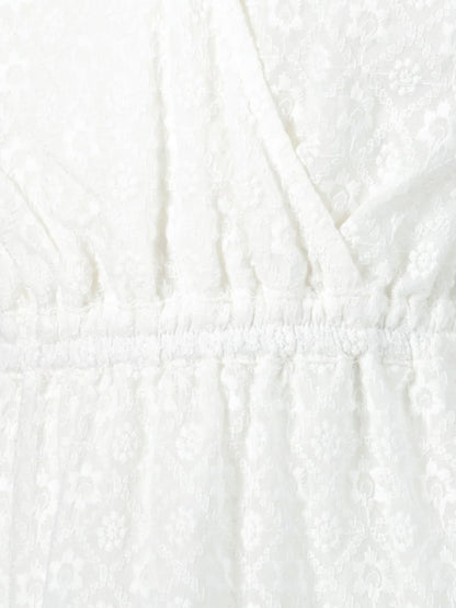 Remix Girls Robe Blanche - 8 Ans - Tinokai