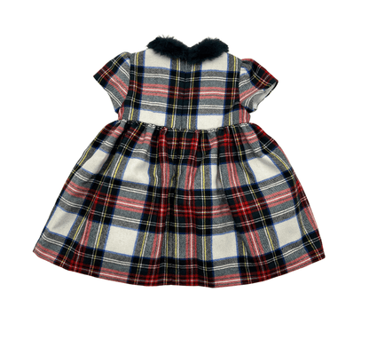 Robe À Carreaux En Laine - 1 An - Il Gufo - Tinokai
