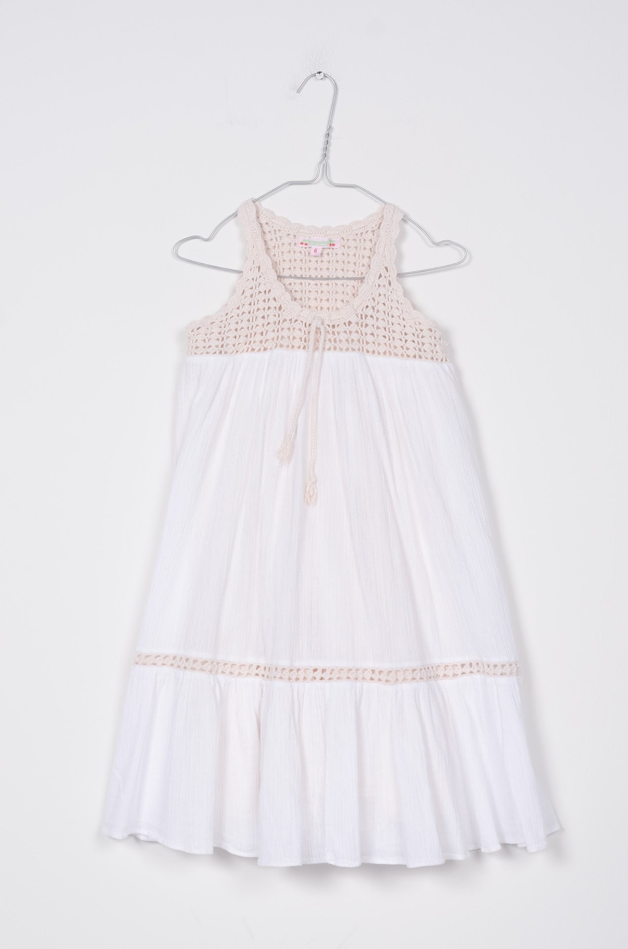 Robe blanche - 6 Ans - Bonpoint - Tinokai