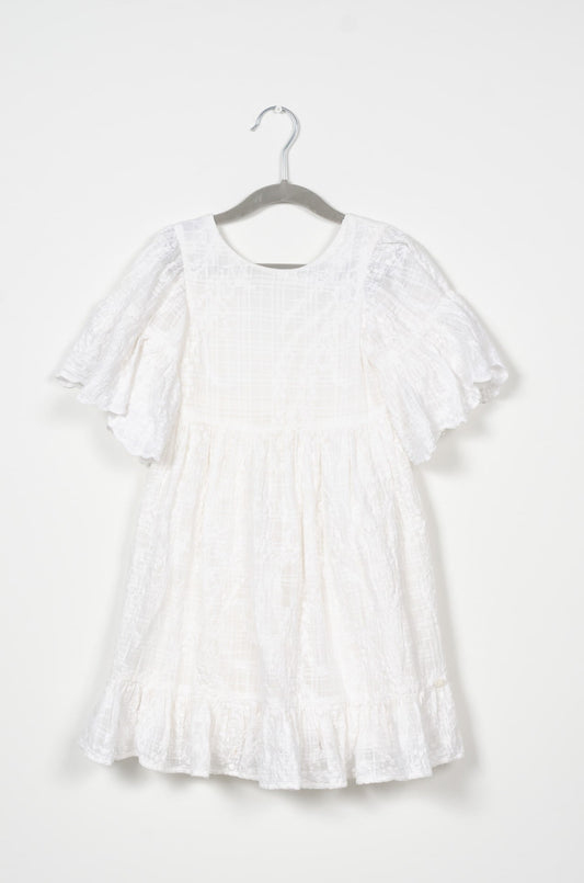 Robe blanche 6 Ans - Tartine & Chocolat - Tinokai