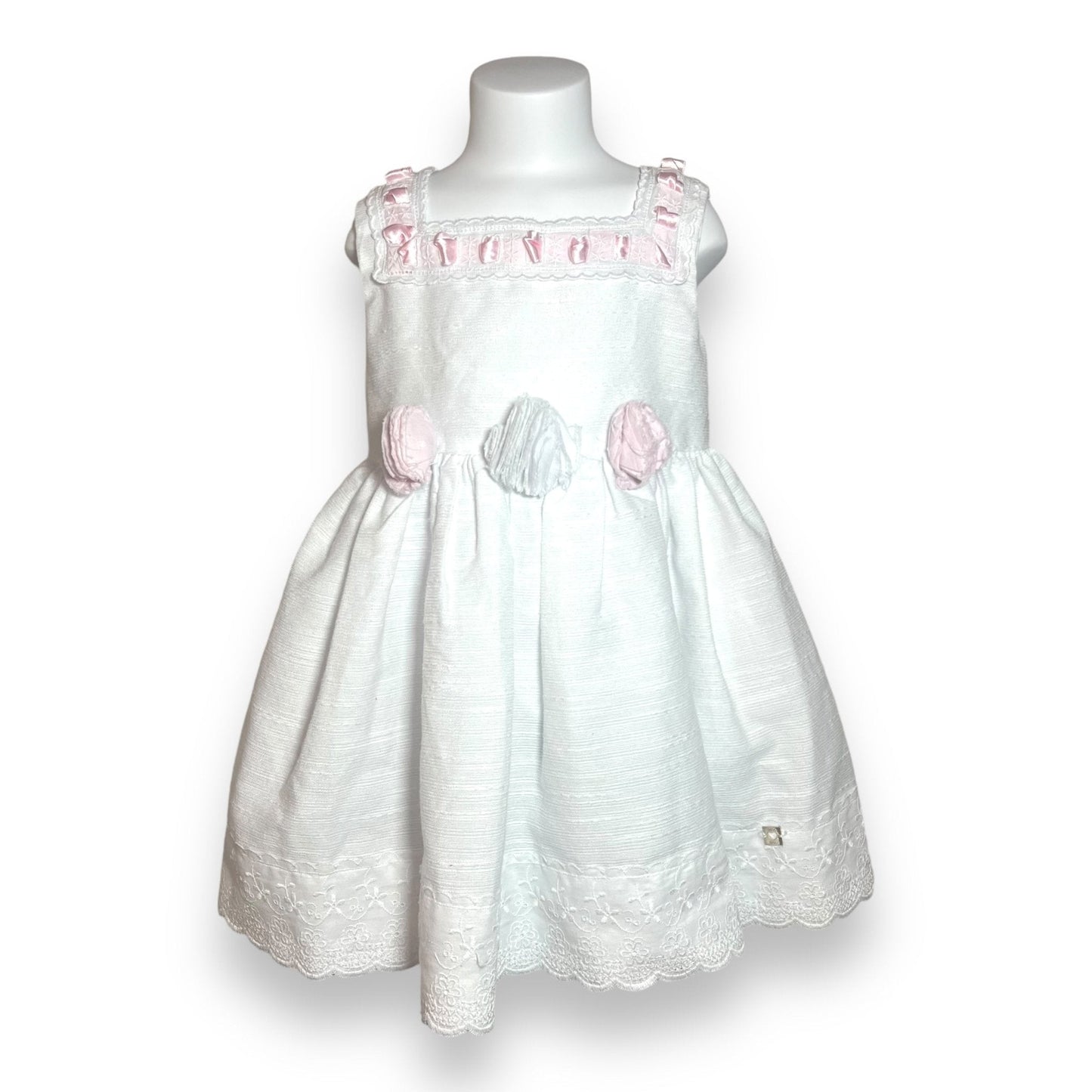 Robe Blanche Dolce Petit - Tinokai