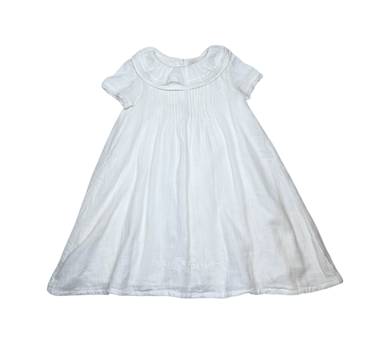 Robe De Cérémonie Brodée - 4 Ans - Laure De Sagasan X Monoprix - Tinokai