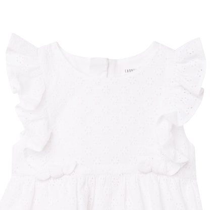 Robe En Broderie Anglaise 5 ans - Carrement Beau - Tinokai