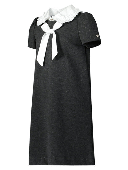 Robe Gris - 4 Ans - Monnalisa - Tinokai