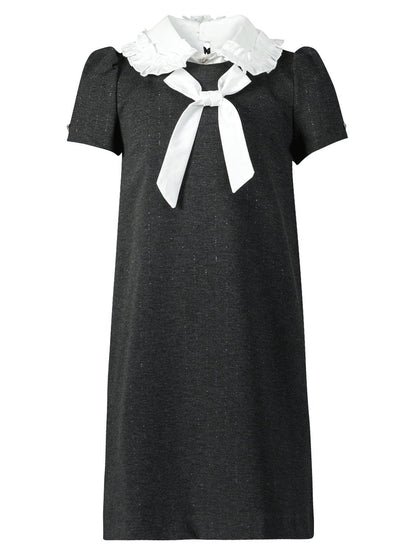 Robe Gris - 4 Ans - Monnalisa - Tinokai